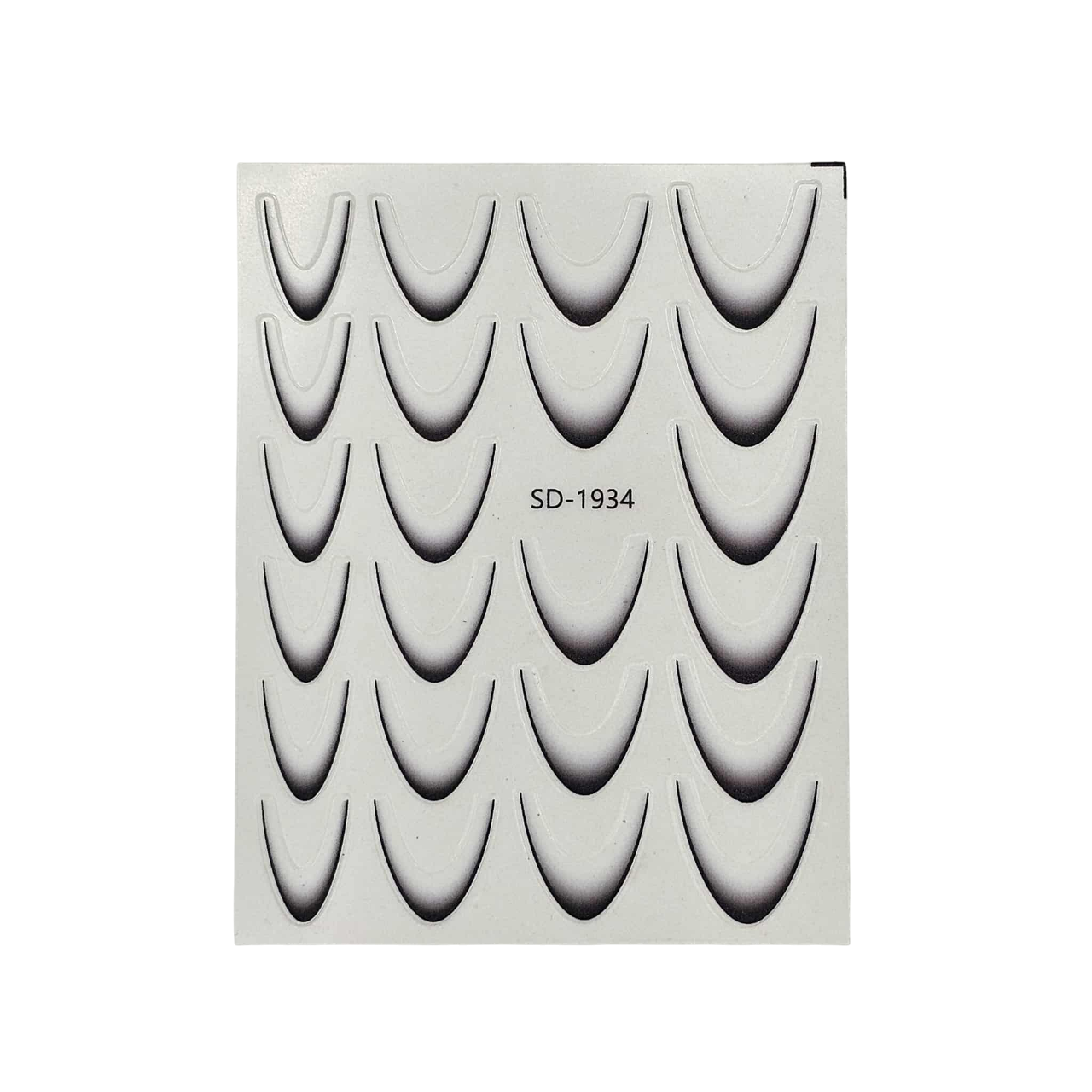 Collant francais - Dégradé noir #8