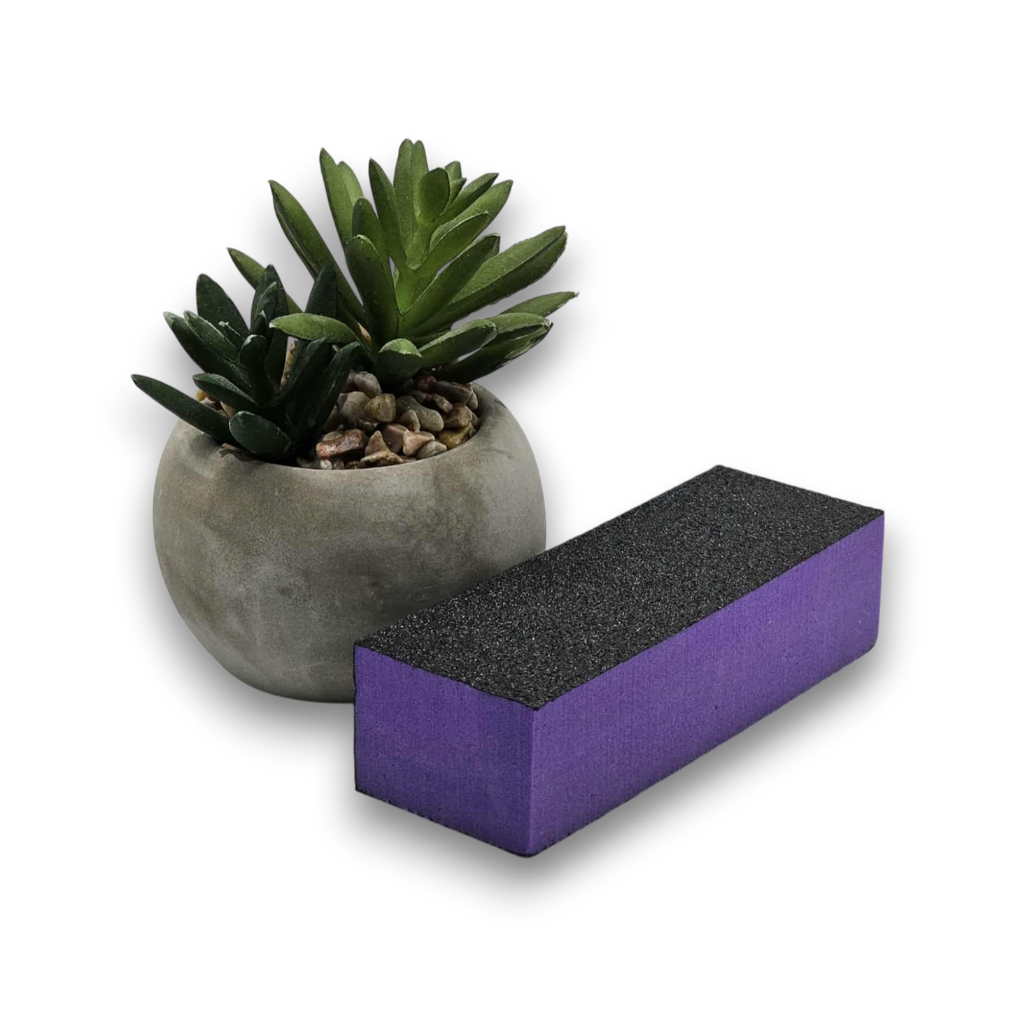 Bloc buffer mauve