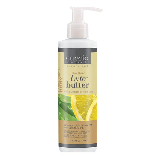 Beurre corporel Lyte - Limette blanche et aloe vera 8 oz