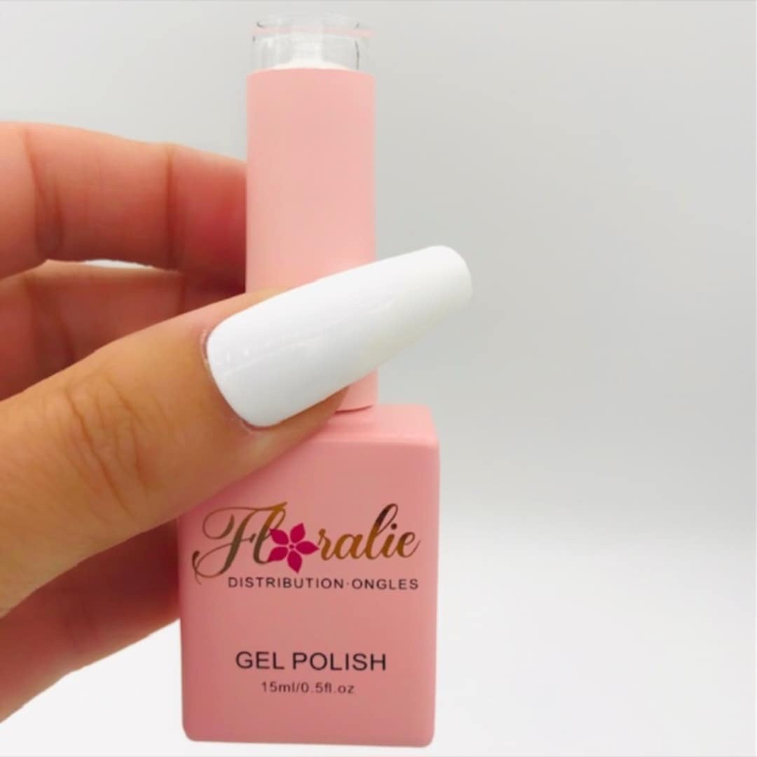 Vernis gel Floralie Blanc