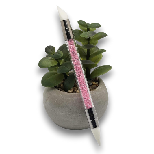 Crayon silicone rose