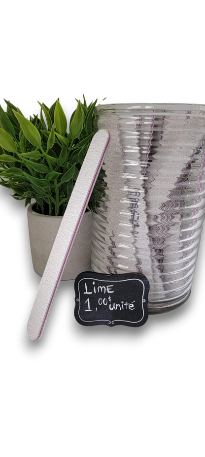 Lime droite 100/180