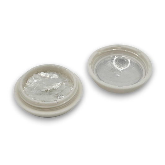 Poudre paillete hologramme blanche #33
