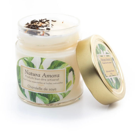 Chandelle de soya - WHISKY FUMÉ AU BOIS DE CÈDRE